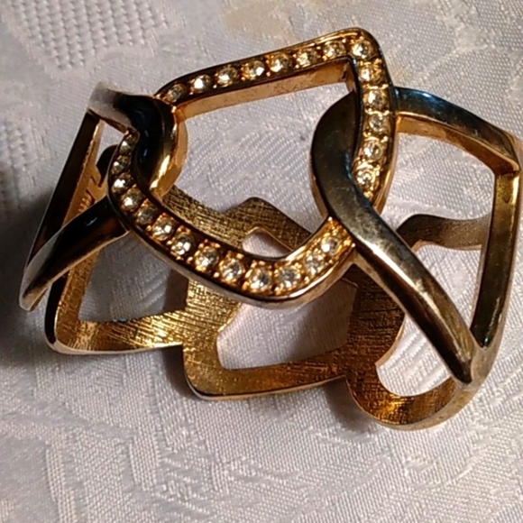 unanded Jewelry - ( Any 2 for $12 )Goldtone rinestone bracelet